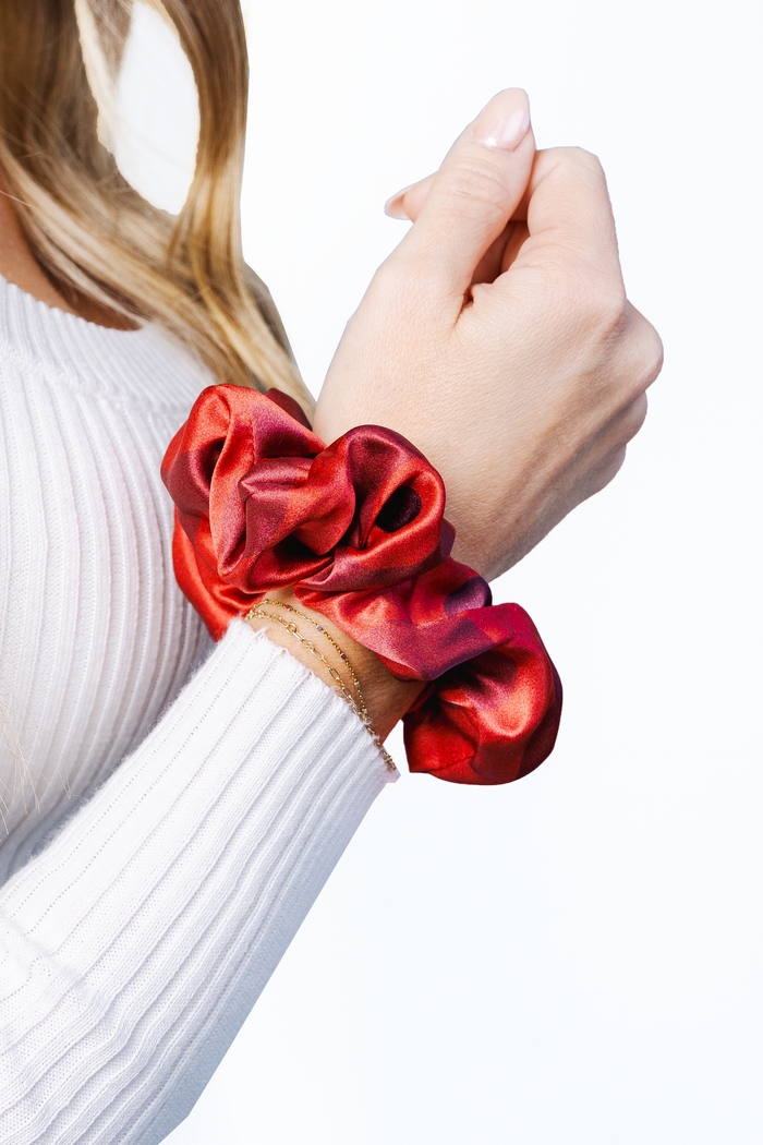 Poppy Power Classic Scrunchie